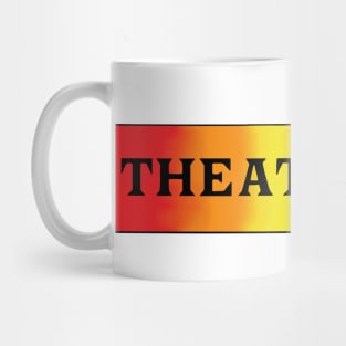 Theater Kid Rainbow blur 2 Mug